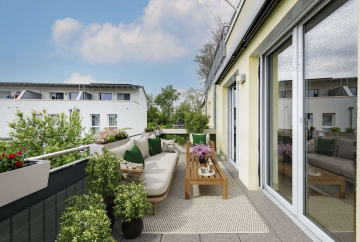 Seeblick inklusive! Moderne Design-Wohnung in Ludwigshafen mit Top-Ausstattung und Balkon., 67065 Ludwigshafen am Rhein, Wohnung