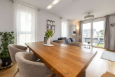 Wohn-Esszimmer1.1 - Seeblick inklusive! Moderne Design-Wohnung in Ludwigshafen mit Top-Ausstattung und Balkon.