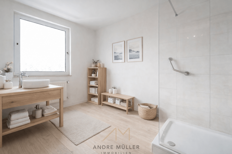 Badezimmer KI Beispiel