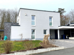 Front - Einfamilienhaus Flachdach in exklusiver Lage.