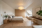 DG Schlafzimmer Beispiel1.3 - Großzügig wohnen: Architektenhaus in Grolsheim mit 3,10 m Deckenhöhe und Einliegeroption