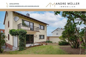 Wörrstadt: 1- bis 2-Familienhaus auf traumhaftem Grundstück mit Doppelgarage und Werkstattgrube, 55286 Wörrstadt, Haus