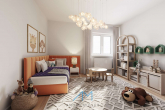 Kinderzimmer-Beispiel - Wandmodernisiert – sofort einziehen! Großzügige Maisonettewohnung in Zornheim.