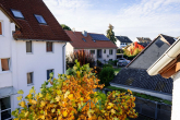 Aussicht-Terrasse - Wandmodernisiert – sofort einziehen! Großzügige Maisonettewohnung in Zornheim.
