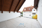 Terrasse2 - Wandmodernisiert – sofort einziehen! Großzügige Maisonettewohnung in Zornheim.