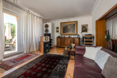 Wohnzimmer - Parkvilla in Bad Kreuznach – Traumgarten, energetisch saniert. Mehrfamilienhaus und Praxis möglich.