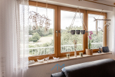 Fenster-Wohnzimmer - Traumhaftes Einfamilienhaus mit Einliegerwohnung, Feldrandlage und Doppelgarage mit Grube