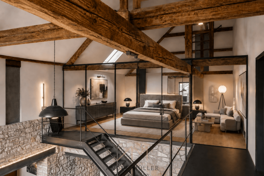OG-Loft1.1-KI-Beispiel-Schlafen